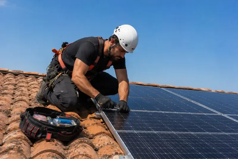 Maintenance et monitoring de panneaux solaires à Saint-Martin-de-Ribérac