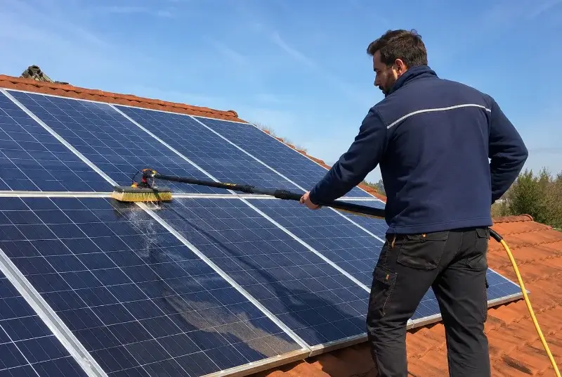 Nettoyage et entretien de panneaux solaires à Saint-Martin-de-Ribérac